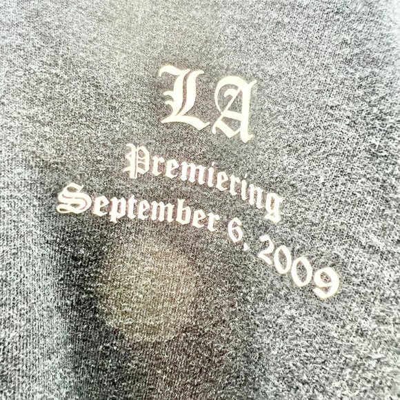 Hanes Ultimate Cotton Medium Black LA Hoodie LA Premiering September 6 2009 - Picture 2 of 8